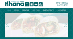 Desktop Screenshot of khana.co.nz