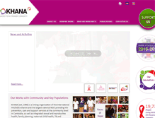 Tablet Screenshot of khana.org.kh